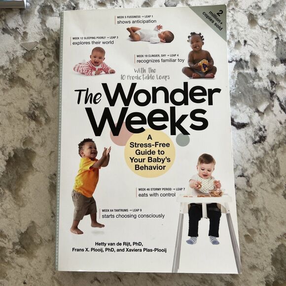 The Wonder Weeks: A Stress-Free Guide to Your Baby's Behavior - VERY GOOD - Picture 1 of 2